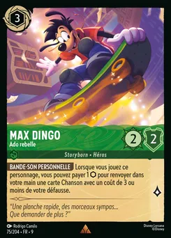 Max Dingo - Ado rebelle 75/204 — Fabled