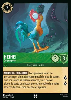 Heihei - Coq empoté 86/204 — Fabled