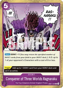 Conquerer of Three Worlds Ragnaraku EB01-039 — Memorial Collection