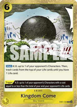 Kingdom Come EB01-059 — Memorial Collection