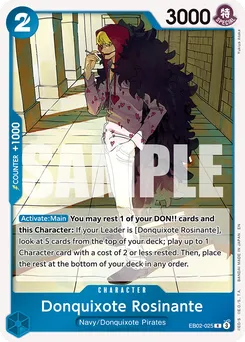 Donquixote Rosinante EB02-025 — Anime 25th Collection
