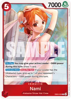 Nami EB03-006 — Heroines Edition