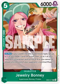 Jewelry Bonney EB03-017 — Heroines Edition