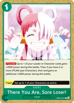 Toujours aussi mauvais perdant ! EB03-020 — Heroines Edition