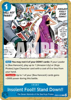 Reste où tu es, insolent ! EB03-029 — Heroines Edition