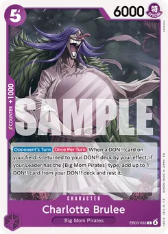 Charlotte Brulee EB03-033 — Heroines Edition