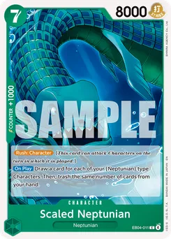 L'Écaillé EB04-011 — The Azure Sea's Seven