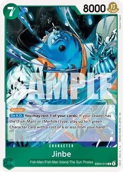 Jinbe EB04-015 — The Azure Sea's Seven