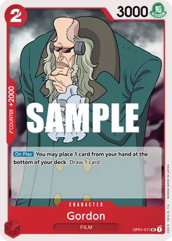 Gordon OP01-011 — Romance Dawn
