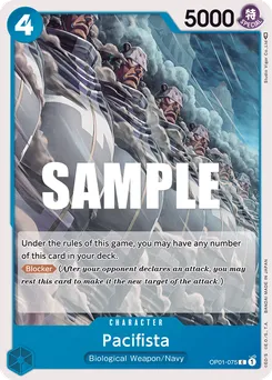 Pacifista OP01-075 — Romance Dawn