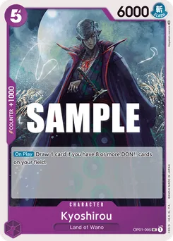 Kyoshirou OP01-095 — Romance Dawn