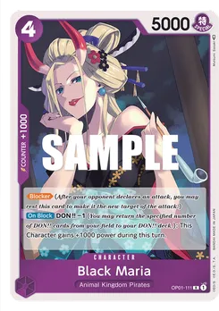 Black Maria OP01-111 — Romance Dawn
