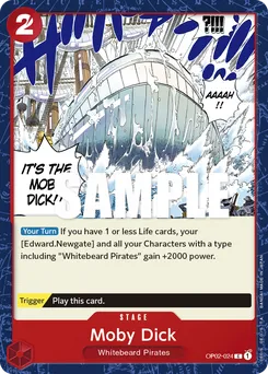 Moby Dick OP02-024 — Paramount War