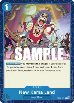 New Kama Land OP02-070 — Paramount War