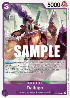 Daifugo OP02-078 — Paramount War