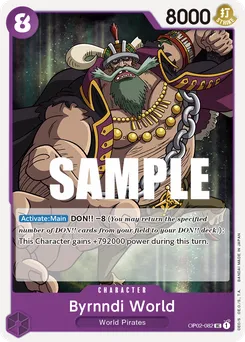 Byrnndi World OP02-082 — Paramount War