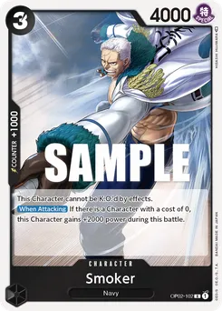 Smoker OP02-102 — Paramount War