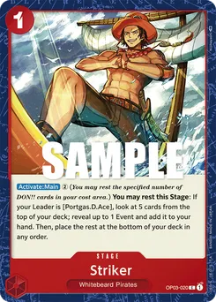 Striker OP03-020 — Pillars of Strength