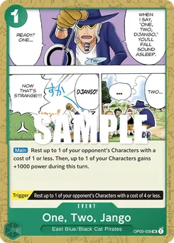 One, Two, Jango OP03-039 — Pillars of Strength