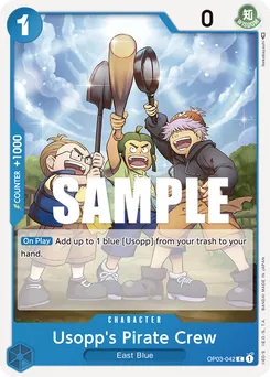 Usopp's Pirate Crew OP03-042 — Pillars of Strength