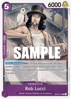 Rob Lucci OP03-071 — Pillars of Strength