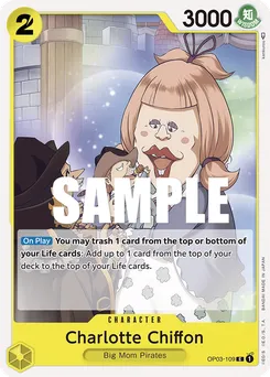 Charlotte Chiffon OP03-109 — Pillars of Strength