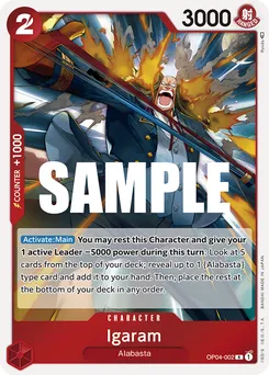 Igaram OP04-002 — Kingdoms of Intrigue