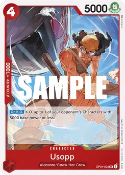 Usopp OP04-003 — Kingdoms of Intrigue