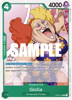 Giolla OP04-025 — Kingdoms of Intrigue