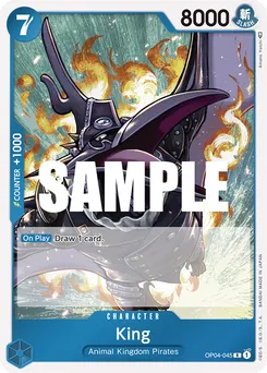 King OP04-045 — Kingdoms of Intrigue