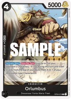 Orlumbus OP04-079 — Kingdoms of Intrigue