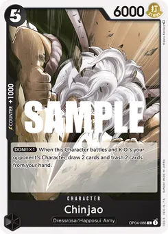 Chinjao OP04-086 — Kingdoms of Intrigue