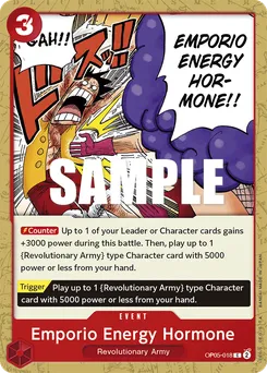 Emporio Energy Hormone OP05-018 — Awakening of the New Era