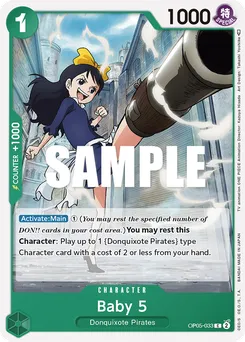 Baby 5 OP05-033 — Awakening of the New Era