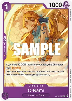 O-Nami OP05-062 — Awakening of the New Era