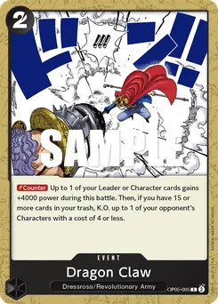 Dragon Claw OP05-095 — Awakening of the New Era