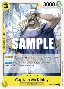 Captain McKinley OP05-112 — Awakening of the New Era