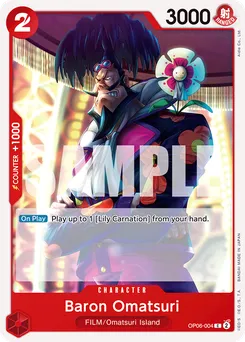 Baron Omatsuri OP06-004 — Wings of the Captain