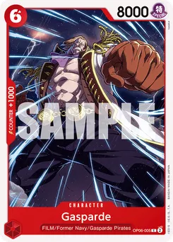 Gasparde OP06-005 — Wings of the Captain