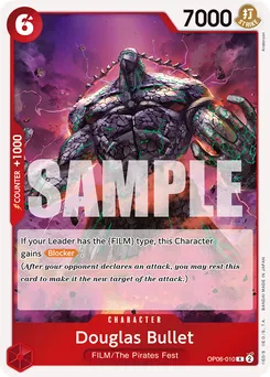 Douglas Bullet OP06-010 — Wings of the Captain