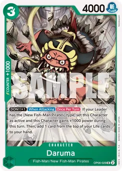 Daruma OP06-029 — Wings of the Captain
