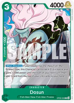 Dosun OP06-030 — Wings of the Captain