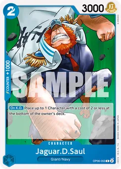 Jaguar.D.Saul OP06-053 — Wings of the Captain
