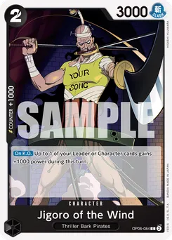 Jigoro of the Wind OP06-084 — Wings of the Captain