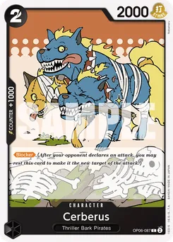 Cerberus OP06-087 — Wings of the Captain