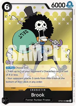 Brook OP06-092 — Wings of the Captain