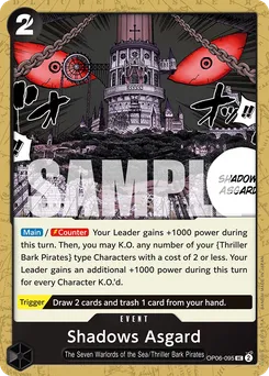 Shadows Asgard OP06-095 — Wings of the Captain