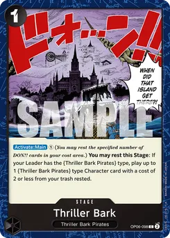 Thriller Bark OP06-098 — Wings of the Captain