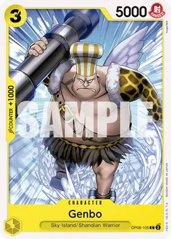 Genbo OP06-105 — Wings of the Captain