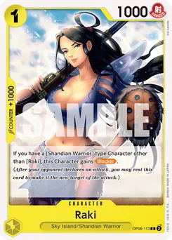 Raki OP06-113 — Wings of the Captain